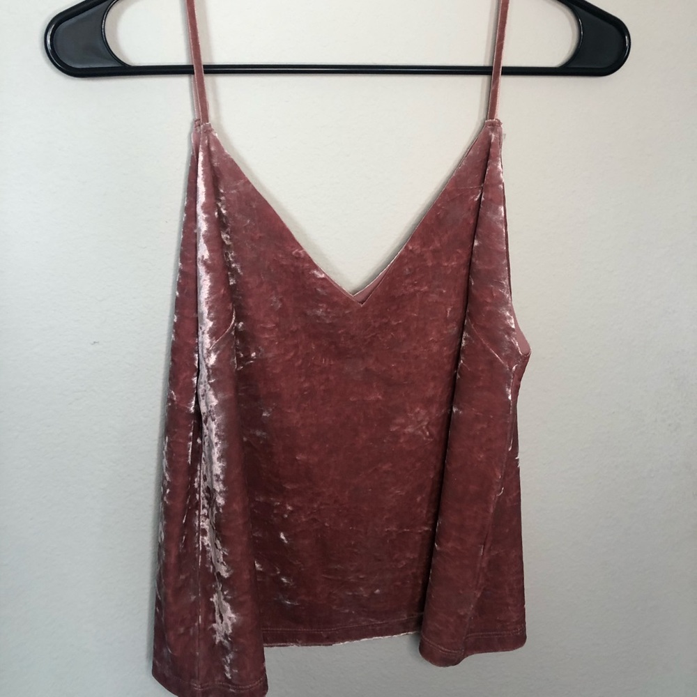 Velvet tank top
